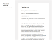 Tablet Screenshot of fieldservicesinc.com